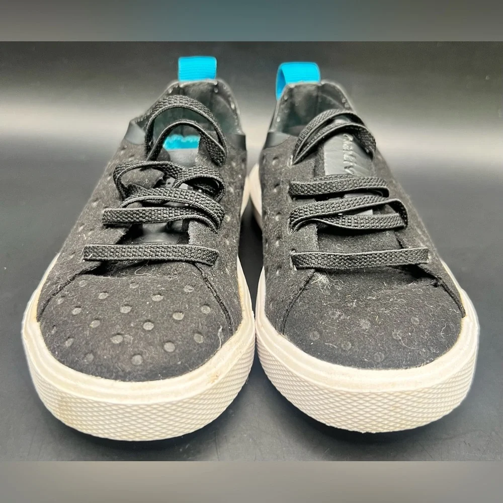 Native Black and Blue Kids Shoes-Size:C6‎